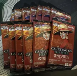 Carrying On His Will OP-13 One Piece Card Game Factory Sealed Booster x13 Lot - Image 1