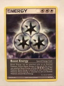 Pokemon Card POP Series 5 2007 - Boost Energy 8/17 Promo - Image 1
