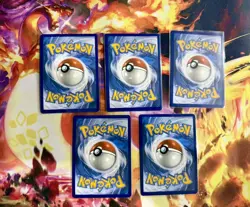 Lucario ex Exclusive Holo Promo Stamped Prismatic Evolutions Pokemon card 051 x5 - Image 2