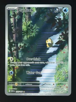 2023 Pokemon Trading Card Game TCG PTCG SV 151 MEW EN Psyduck #175/165 - Image 1