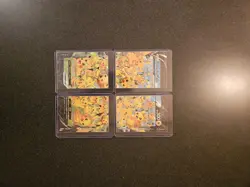 Pikachu V-Union [Set of 4] SWSH: Sword & Shield Promo Cards Holo - Image 1