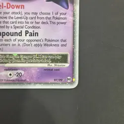 Pokemon TCG Gengar LV.X Platinum Arceus Holo Ultra Rare Card 97/99 2009 - LP - Image 3