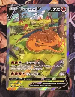 Charizard V SWSH260 Promo Pokemon Trading Card Game Sword Shield 2022 - Image 1