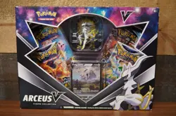 Pokemon Arceus V Figure Collection Box Card Collection Factory Sealed 820650850165 - Image 1