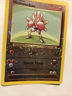 Hitmonchan #2 Best of Game Reverse Holo 2002 Promo Card - Image 2