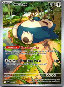 Snorlax Holo Promo SVP SV: Scarlet & Violet Promo Cards 051 NM - Image 1