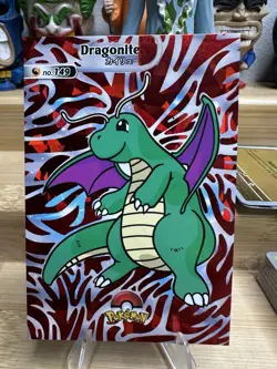 Dragonite Red Crack Ice Pokemon Shiny Card Database - Image 1