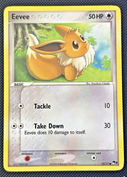EEVEE - 13/17 - POP SERIES 3 - Pokemon TCG Card - LP Rare Find - Image 1