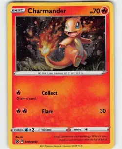 Charmander - Promo SWSH: Sword & Shield Promo Cards SWSH092 MP - Image 1