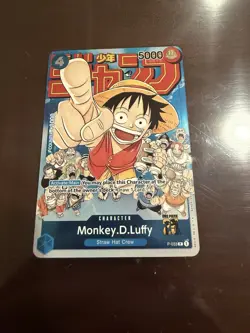 Monkey.D.Luffy (Event Pack Vol. 2) P-033 One Piece Promotion Cards Foil - Image 1