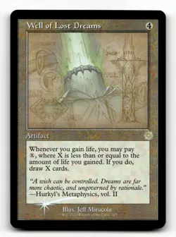 Well of Lost Dreams (Schematic) 125 Foil R The Brothers' War: Retro Frame Artifa - Image 1