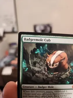 Badgermole Cub MTG Avatar Magic The Gathering 167 - Image 2