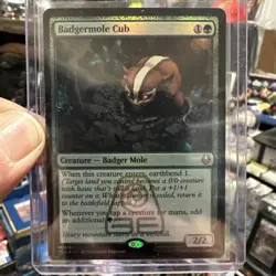 Magic The Gathering - Badgermole Cub Foil Avatar The Last Airbender - Image 1