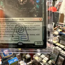 Magic The Gathering - Badgermole Cub Foil Avatar The Last Airbender - Image 3
