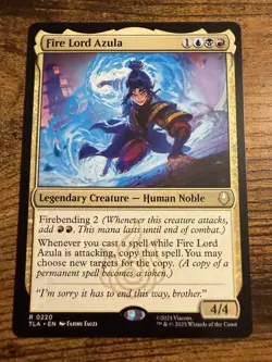 MTG Magic The Gathering Avatar Fire Lord Azula Rare! - Image 1