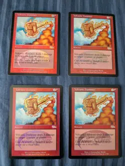 4x Volcanic Hammer - FOIL (Junior Super Series) MTG - Magic the Gathering - Image 1