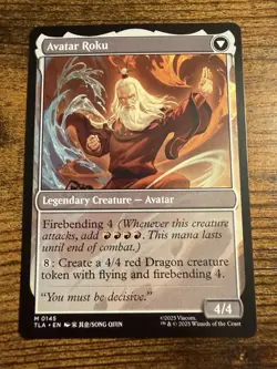 MTG Magic The Gathering Avatar The Legend of Roku Avatar Roku Mythic! - Image 2