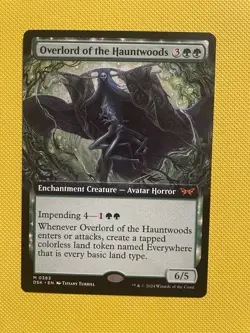 Overlord of the Hauntwoods (Extended Art) Duskmourn: House of Horror Reg #0383 - Image 1