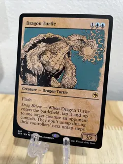 MTG Dragon Turtle Showcase Regular #307 Adventures in the Forgotten Realms NM/M - Image 1