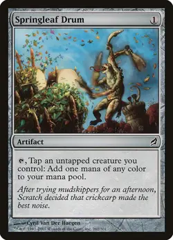 Springleaf Drum 1x MtG Lorwyn SP/NM - Image 1