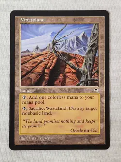 NM Wasteland Tempest Mtg Magic the Gathering - Image 1