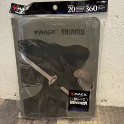Magic the Gathering Final Fantasy - Ultra Pro Zippered PRO Binder - Sephiroth - Image 1