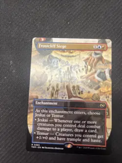 Frostcliff Siege (Borderless) Tarkir: Dragonstorm Regular - Image 1