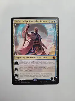 MTG - Teferi, Who Slows the Sunset MID Regular Mythic #245 - Image 1