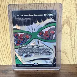 MTG Spider-Man Doc Ock, Armed and Dangerous Borderless Eternal Legal Foil - Image 1
