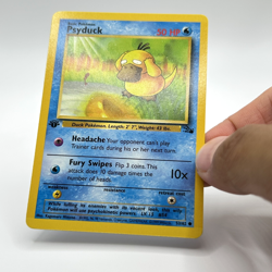 Psyduck 53/62 1st-Edition Non-Holo Rare Pokemon Card Fossil NM - Image 3