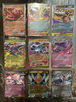 Phantasmal Flames Lot of 9 ex Double Rare Pokemon - Charizard Gengar - NM/M 🔥 - Image 1
