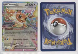 Eevee ex (Surprise Box Promo) Pokemon Prismatic Evolutions PRE #075 - Image 3