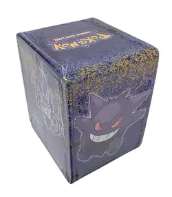 Gengar Pokemon Ultra Pro Alcove Flip Premium Deck Box Haunted Hallow NEW SEALED - Image 1