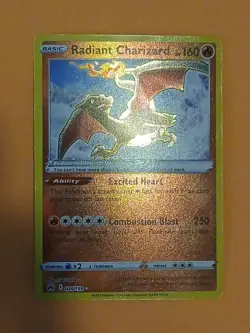Pokemon Sword & Shield Crown Zenith Radiant Charizard 020/159 - Image 2
