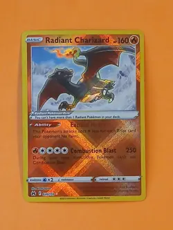 Pokemon Sword & Shield Crown Zenith Radiant Charizard 020/159 - Image 3