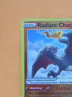 Pokemon Sword & Shield Crown Zenith Radiant Charizard 020/159 - Image 4