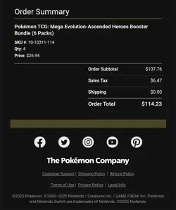 Pokemon Ascended Heroes Booster Bundle Lot Of 4 - PRESALE - CONFIRMED - Image 2