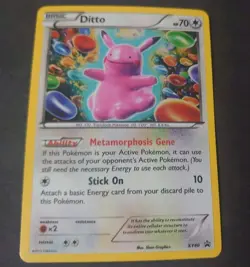 Pokemon Ditto Black Star Promo XY40 Holo - LP Minor Dent On Bottom - Image 1