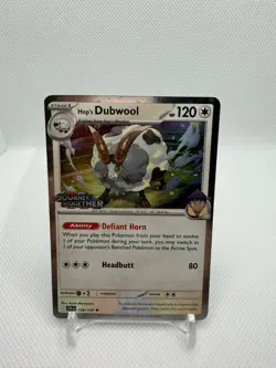 Hop's Dubwool 136/159 Pokemon TCG Journey Together Stamped Promo Best Buy - Image 1