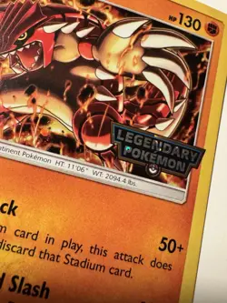 Groudon - 81/168 - Celestial Storm - Legendary Pokemon Stamped Promo NM - Image 2