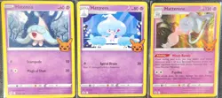 Pokemon - Hatenna #18, Hattrem #72 & Hatterene Holo #73 - Trick Or Trade 2020 - Image 1