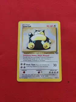 Pokemon: Snorlax #27/64 Jungle Non-holo 1999 WOTC Vintage - HP - I38 - Image 1