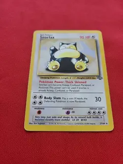 Pokemon: Snorlax #27/64 Jungle Non-holo 1999 WOTC Vintage - HP - I38 - Image 3