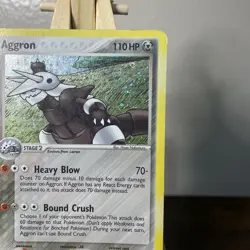 Pokemon Aggron 2/92 Moderate Play Holo EX Legend Maker - Image 3