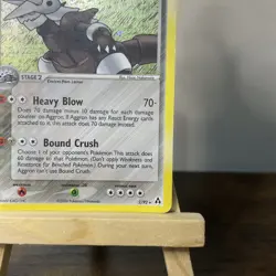 Pokemon Aggron 2/92 Moderate Play Holo EX Legend Maker - Image 4