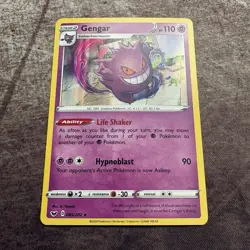 Gengar 085/202 Holo Rare - Sword & Shield - Pokemon - LP - Image 1