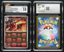 Charmeleon Japanese Master Ball Mirror Foil Pokemon Scarlet Violet 151 CGC 10 - Image 3