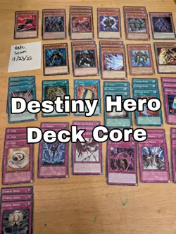Yu-Gi-Oh Destiny Hero Deck Core - Image 1