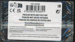 2023 Pokemon x Van Gogh Pikachu with Grey Felt Hat Promo Sealed Trading Card Gam - Image 2