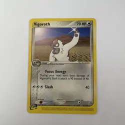 Vigoroth 52/100 Uncommon EX Sandstorm Pokemon TCG E Reader Card - Image 1